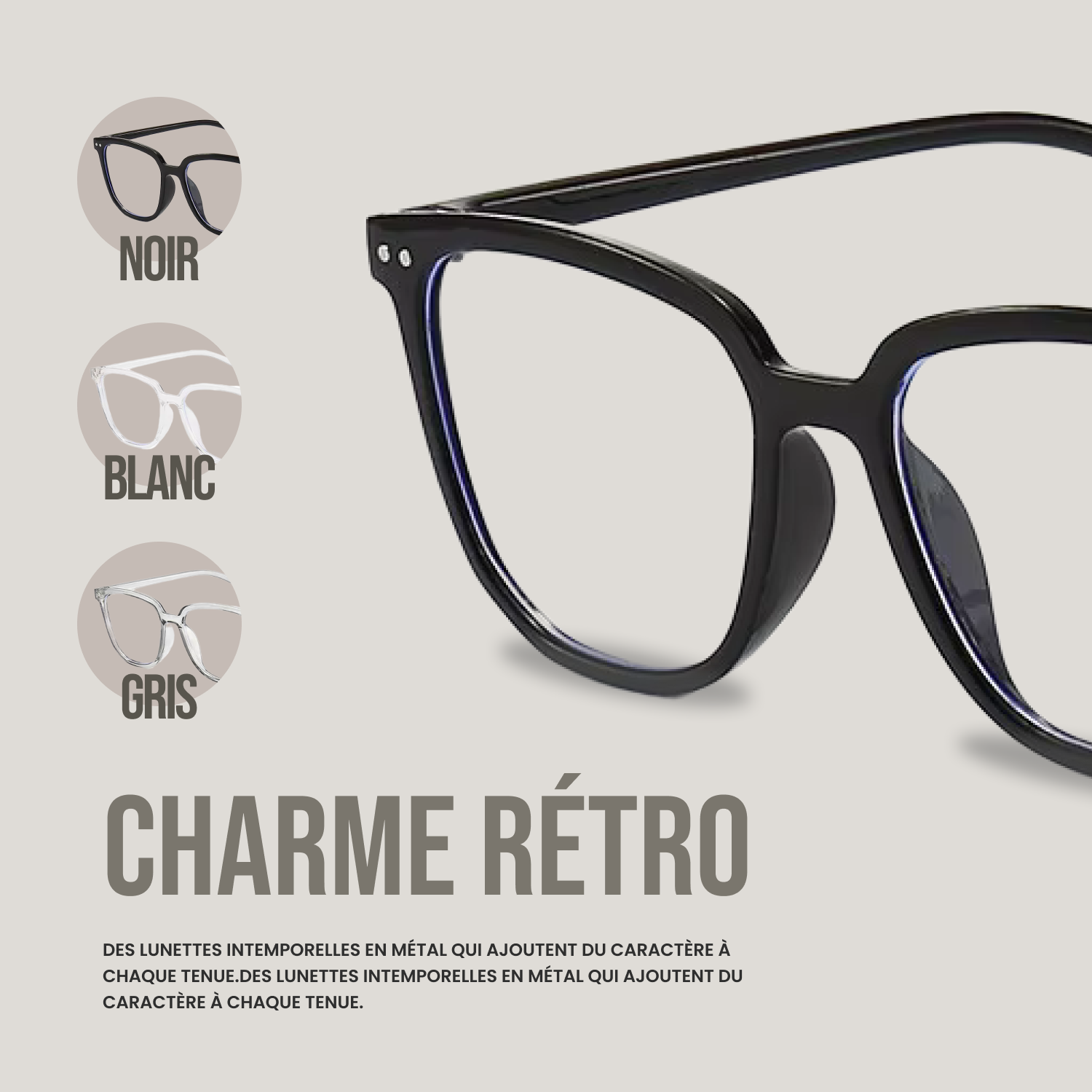 Lunettes anti-lumière bleue