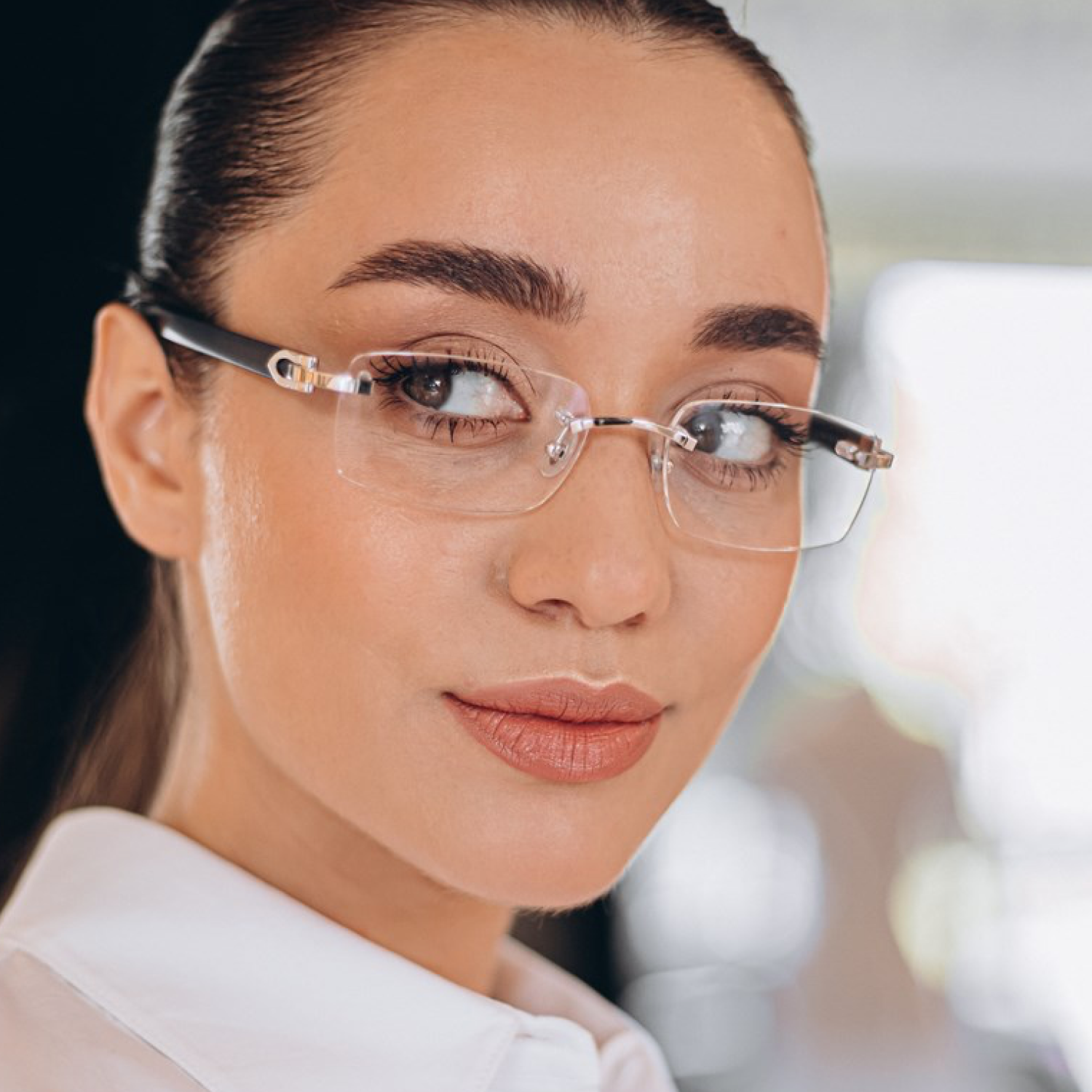 Lunettes de lecture sans monture