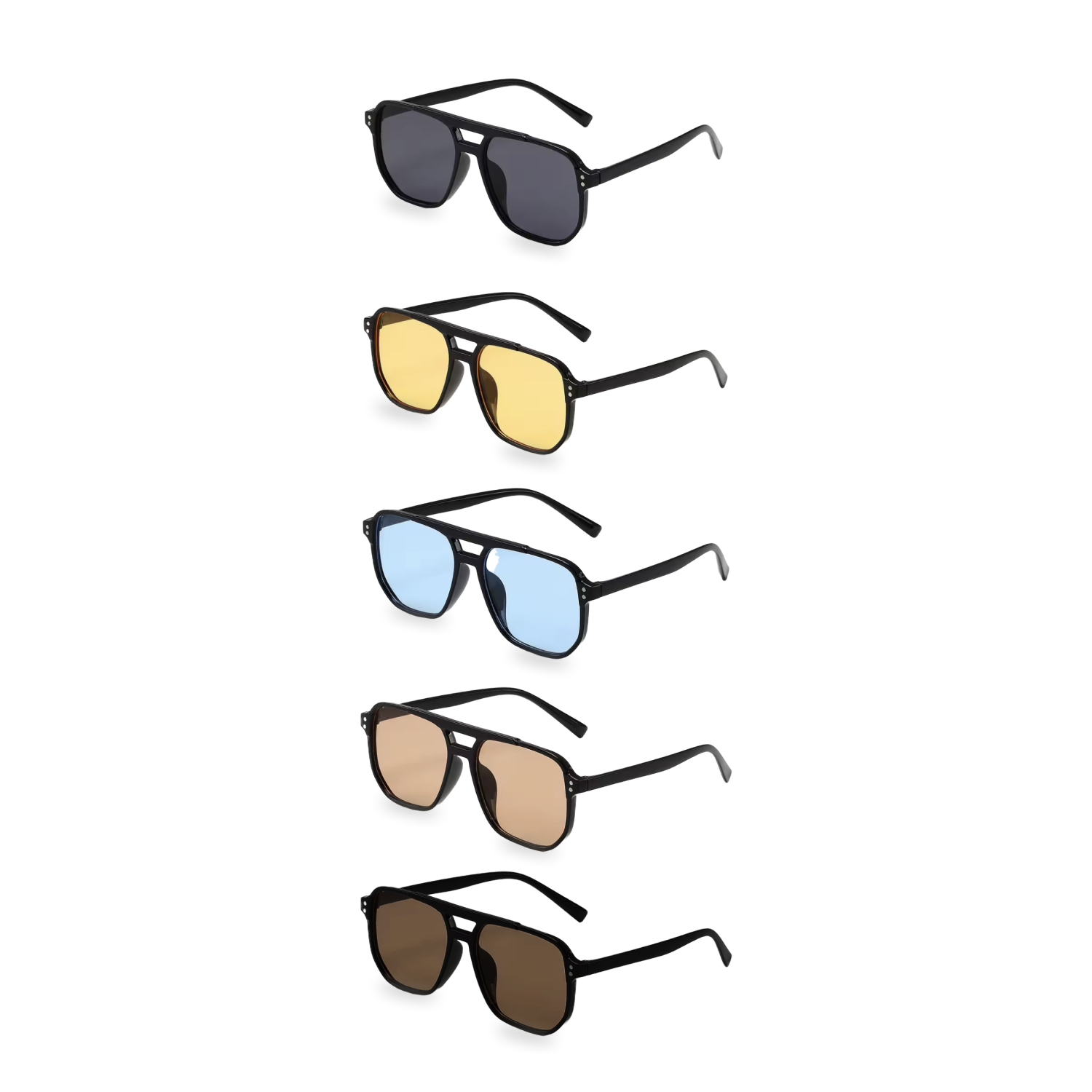 Lunettes de soleil havana