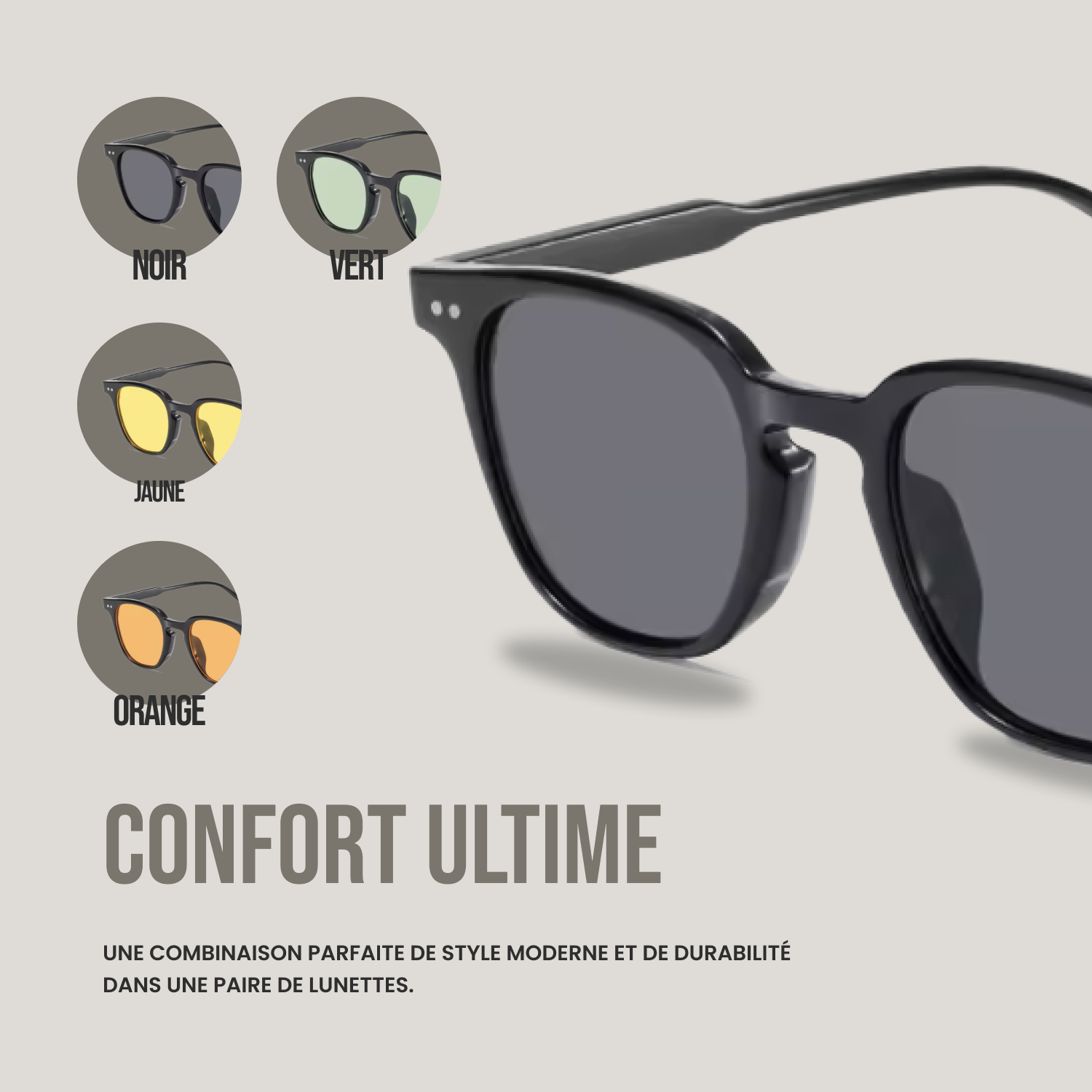 Lunettes de soleil vintage